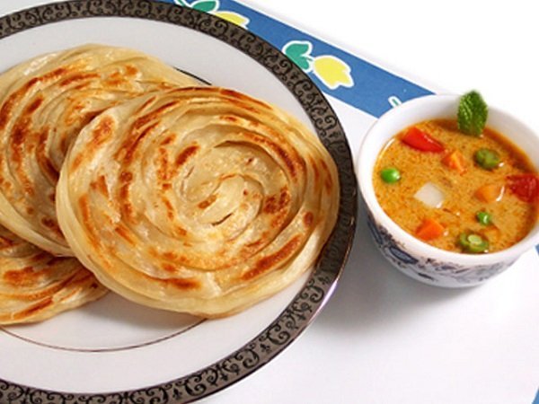 parotta with veg kuruma