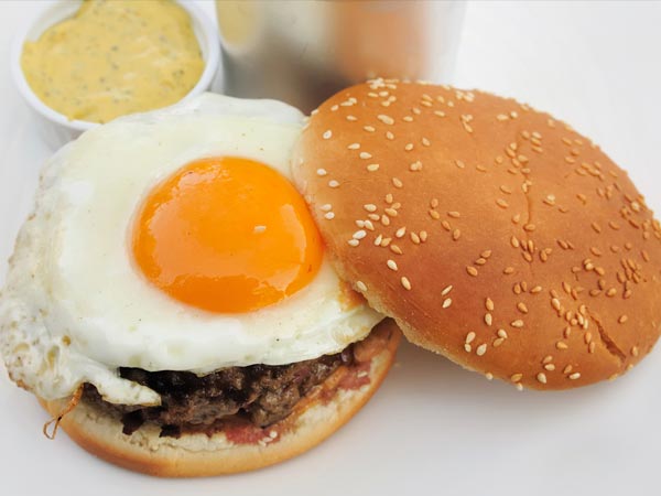 egg burger