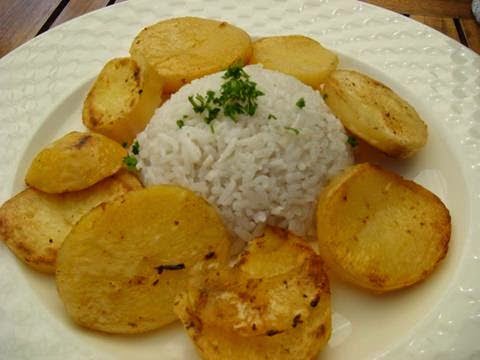 rice and potato
