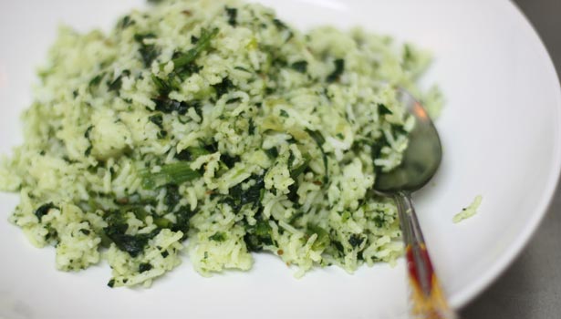 201605090745065636 how to make rich in nutrients Spinach rice SECVPF