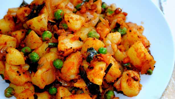 201702081524211526 Chettinad Potato Green peas fry SECVPF