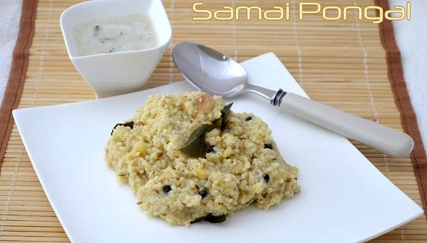 201703180903540985 little millet rice pongal samai pongal SECVPF