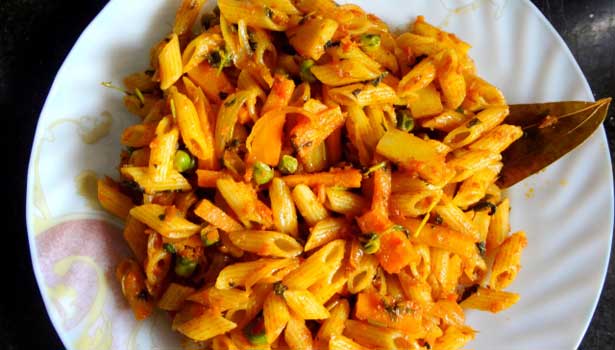 201704241524261638 how to make vegetable pasta biryani SECVPF