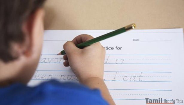 tips for beautiful children handwriting