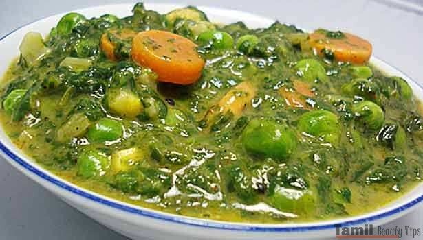 palak vegetable curry SECVPF