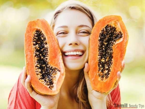 papaya beauty tips