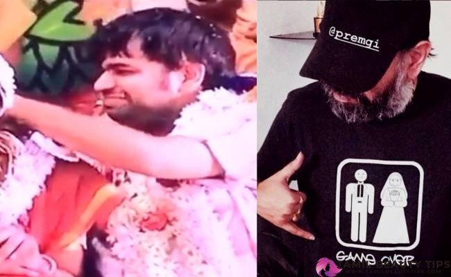 actor premgi shares an marriage video in instagram