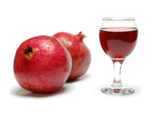19 pomegranate juice