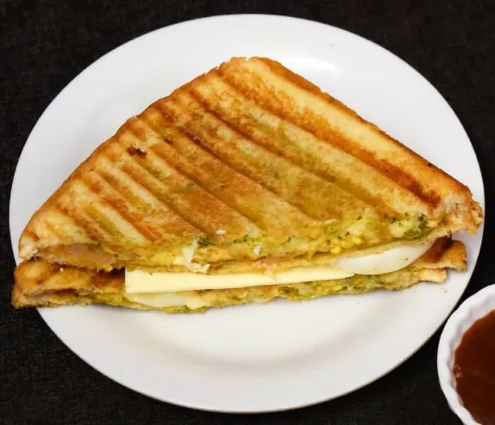 egg masala sandwich
