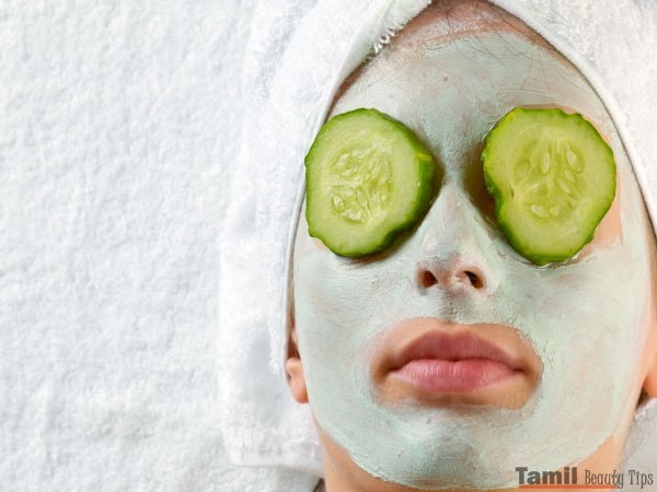 22 cucumber face mask